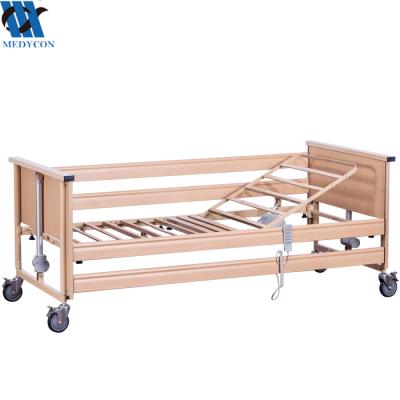 China 5 Function Metal MDK-803 Hospital Bed Cheap Electric Medical Wooden Elder Bed Home Care Bed Price for sale