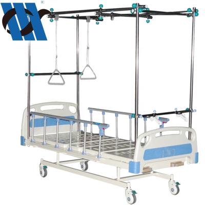 China Hospital Clinic MDK-T2611L Porcelain Medical Equipment Four-Crank Hospital Orthopedic Traction Bed (IVI) for sale