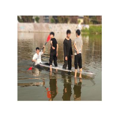 China Competitive Price Polycarbonate PC Polycarbonate Three Person Clear Plastic Fishing Kayak For Water Sports Boat for sale