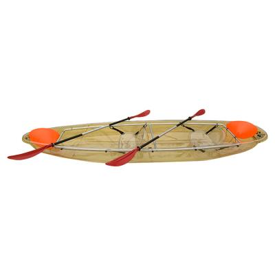 China Inflatable PC Polycarbonate Cheap Kayak Competitive Price Two Person Rowing Polycarbonate For Surfing And Cruising Boat for sale