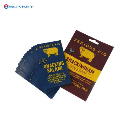 China Logo Design Microwavable Laminated Aluminum 3 Custom Side Seal Packaging Foil Bag for sale