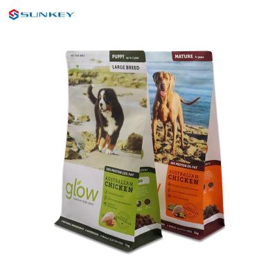 China Custom Printing Moisture Proof Zipper Stand Up Pouch Foil Packaging Plastic Pet Food Bag Package for sale