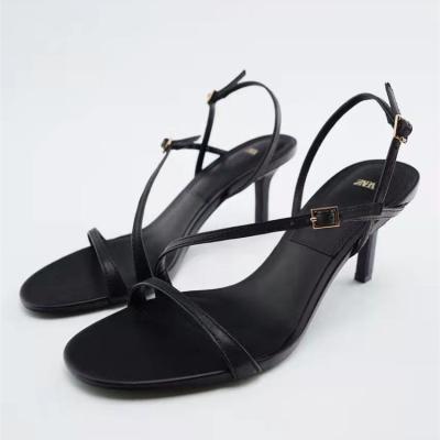 China Sexy Shiny Novel High Heels Sandals And Elegant Colorful High Heels Sandals Sandal For Ladies for sale