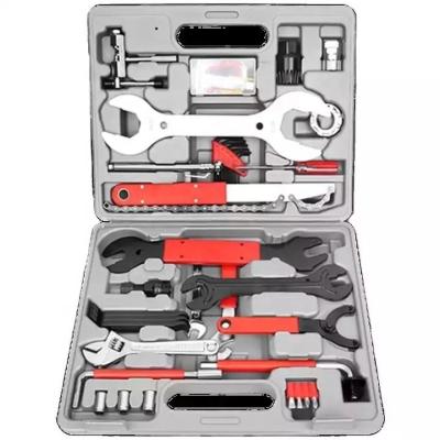 China Kit de herramientas de reparación de bicicletas portátiles 44pcs para bicicletas de montaña y de carretera Tamaño de embalaje 34*32.5*28cm en venta