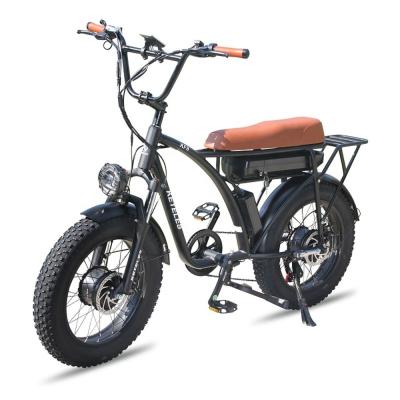 China 20 inch Fat Tire Electric Bike with 23AH Battery Capacity and 7-Speed Gear in EU Stock for sale