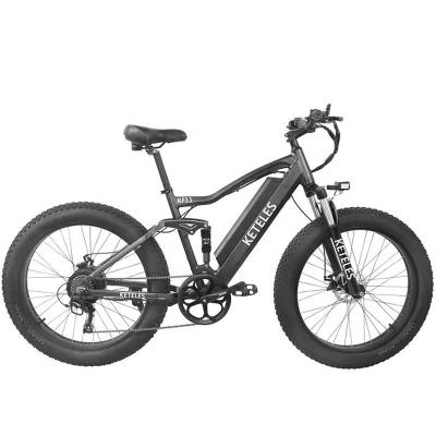 China Cuadro de aleación de aluminio 48V 13AH Batería de litio neumático graso bicicleta eléctrica con motor de 1000W en venta