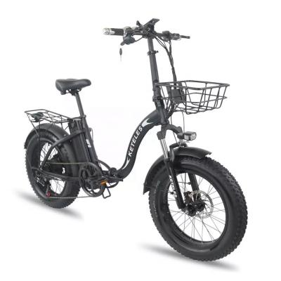 China Bicicleta plegable eléctrica de batería de litio de 15AH EU Depósito Dropshipping con motor de 250W en venta