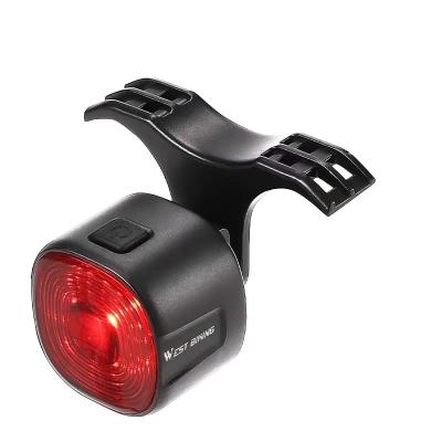 China 33*30*33mm WEST BIKING Bicycle Brake Light with Turn Signal LEDs and Type-C Charging for sale