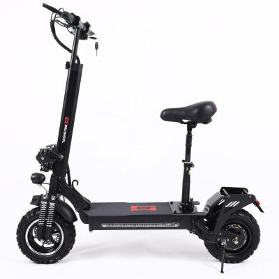 China Scooter eléctrico todoterreno de 1200W para adultos diseño plegable y batería de litio en venta