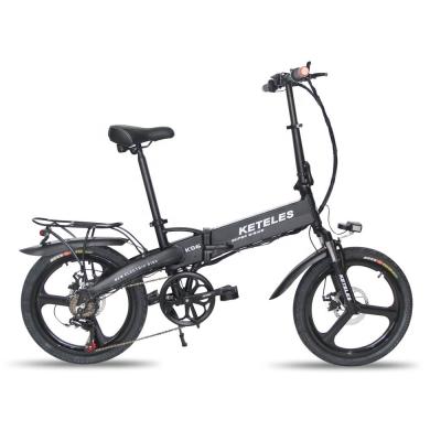 China Mercado de la UE Bicicleta eléctrica plegable de 20 pulgadas con motor de 36 V de 250 W y batería de litio de 10 AH en venta