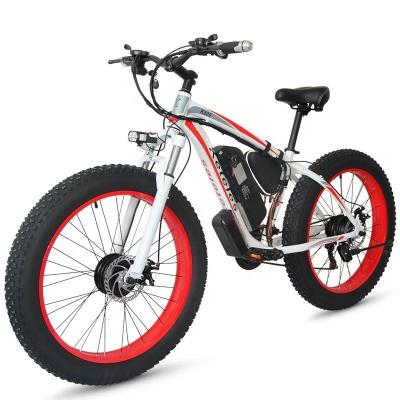 China 2000W elektrische fiets met 21AH Lithiumbatterie en 26x4.0 inch Fat Tire in EU Warehouse Te koop