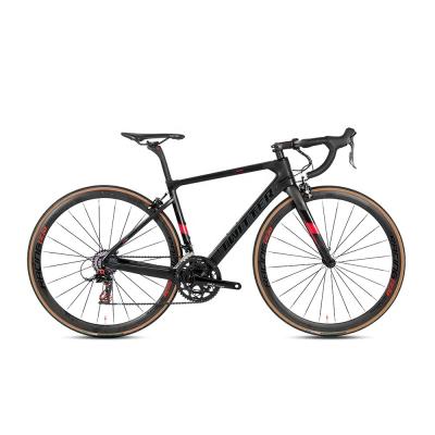 Chine Pédal à perles en fibre de carbone V frein 22 vitesse vélo de route 700c vélo à carbone complet pour le bénéfice à vendre