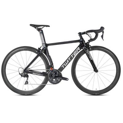 China 16 Speed Carbon Road Bike R2000-700C Full Carbon Fiber Bicicleta de corrida com 1,7m de comprimento à venda