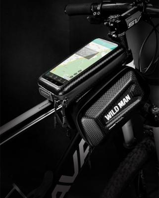 Cina Cornice del tubo anteriore Bicycle Bicycle Handler Bag con 1L Capacità Waterproof Phone Mount in vendita