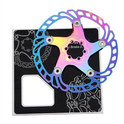 China BMX RAINBOW 2021 Full CNC Road Bike Brake Disc 140/160/180/203mm Snel afkoelen Te koop