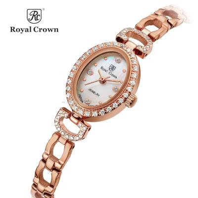 China Fashion Women's Automatic Date 3537S Crown Watch Female Strap Clock Simple Elegant Royal Creative Ladies Wrist Watches for sale