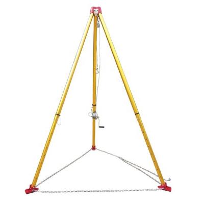 China Earthquake Confined Space Rescue Tripod System Tools Winch Manhole Entry Tools for sale