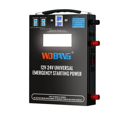 China Car Jump Start WOBANG Power Bank Emergency Car Battery Jump Starter LED Light 12V 24V 600A for sale