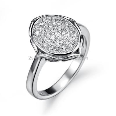 China 2SHE Silver Classic 925 Sterling Silver Hallmark Rings for sale