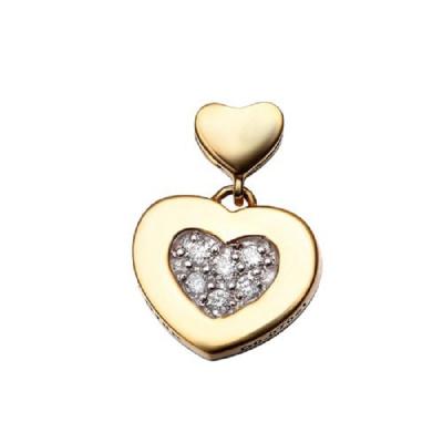 China Casual 18k Gold / Sporty Plated Forever Love Pendant for sale