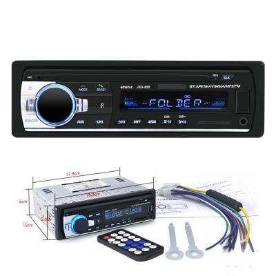 China 1din vehicle remote control stereo audio receiver support player auto car radio 12V mp3 à venda