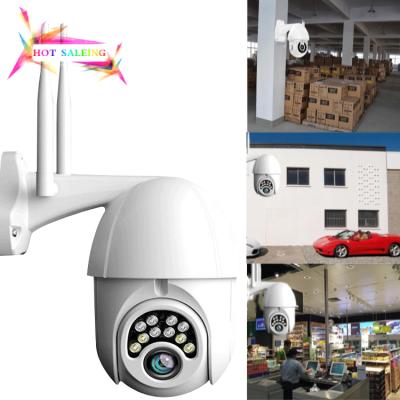 China Wireless IP Camera Waterproof / Waterproof 1080P 4MM Wifi CCTV Camera Outdoor Dome Security Surveillance Colorful In Night for sale