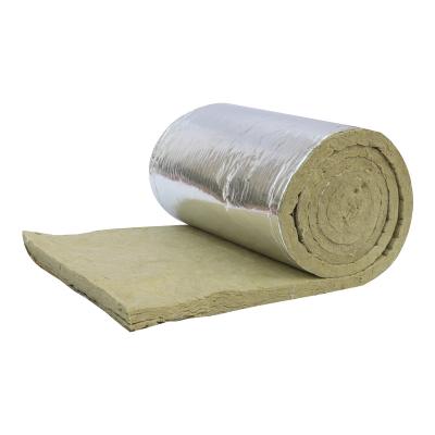 China Big Sized Pipeline Rock Wool Felt With Aluminum Foil Facing en venta