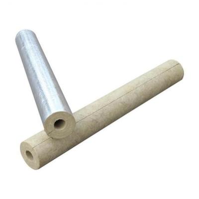 Китай Insulation Material Natural Rockwool Tube Insulation Rock Wool Pipe продается