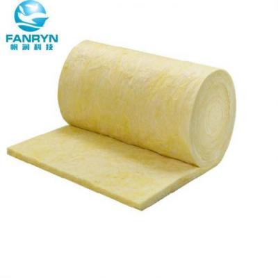 Cina Semi Rigid Flexible Insulation Material Glass Wool Blanket Insulation Lightweight in vendita