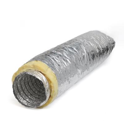 中国 Insulated Flexible Duct High And Low Temperature Resistant For HVAC System 販売のため