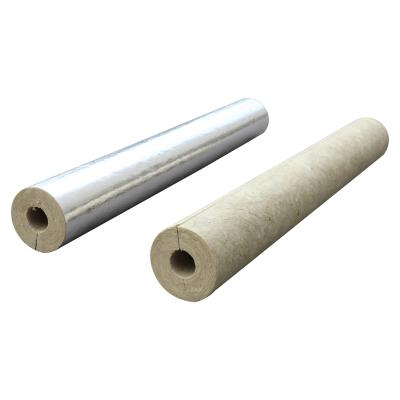 China China Manufacturer's Fireproof Stone Wool Insulation Tube Industrial Design Rock Wool Pipe Cover zu verkaufen