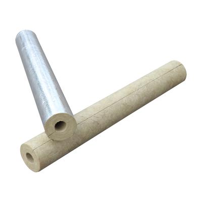 Κίνα Heat insulation pipe cover mineral wool insulation tube for air conditioning system προς πώληση