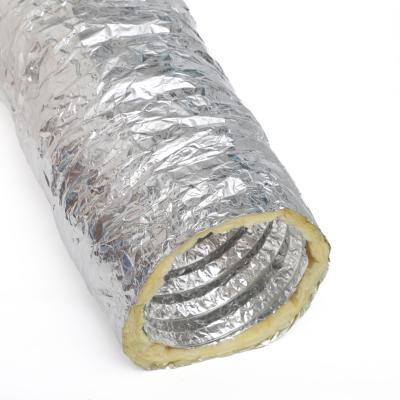 中国 10 M Length Insulated Flexible Duct With Thermal Insulation 4