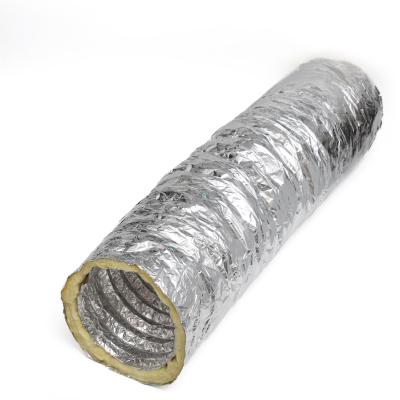 Chine Aluminum Foil And Fiberglass Insulated Flexible Duct For Thermal Insulation à vendre