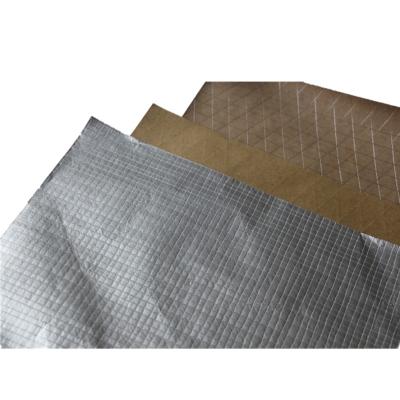 China Aluminum Foil Facing FSK Type Reinfored Aluminum Insulation Foil Te koop