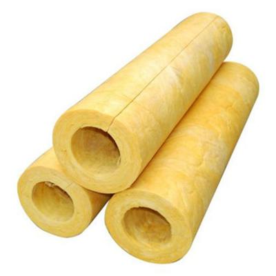 Китай Industrial Hot Steam Pipeline Insulation Fireproof Glass Wool Pipe / Tube Insulation продается