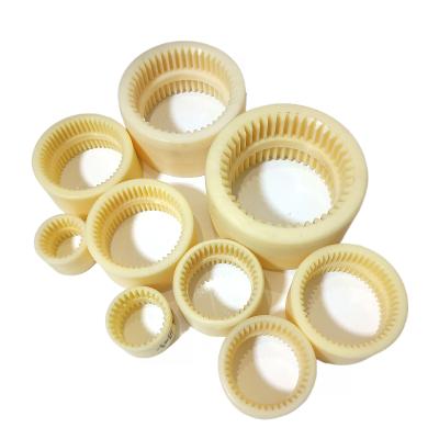 China Construction worksÂ   High Strength Nylon Gear Inner Gear Sleeve Coupling Nylon Gear Inner Ring for sale