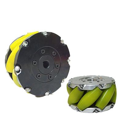 China Heavy Duty AGV Robot 4in AGV Mecanum Wheel 101.6mm Robot Mecanum Wheel for sale