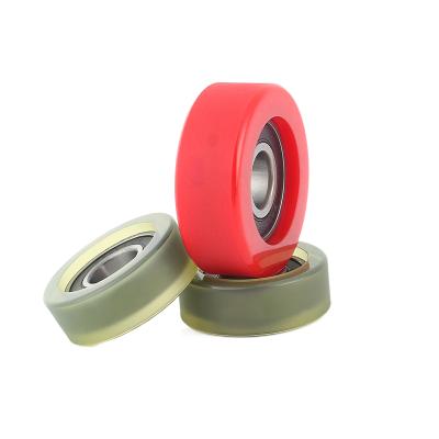 China Mechanical Material Silent Smooth Polyurethane Coated Bearing for sale