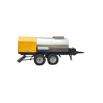 China 1000L Trailer Asphalt Distributor Truck Bitumen Sprayer With Spray Bar for Asphalt Priming for sale