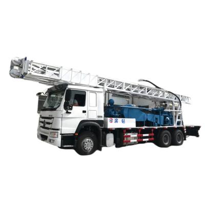 China 600M Speciaal voertuig SINOTRUK HOWO Truck gemonteerd boorplatform Generator 30kw Te koop