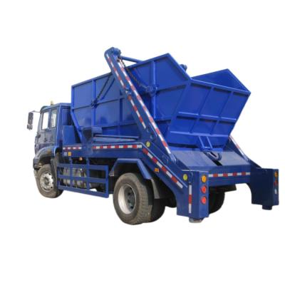 Cina 4X2 Sinotruk Swing Arm Dust Bin Truck per la pulizia dei rifiuti urbani e comunitari in vendita