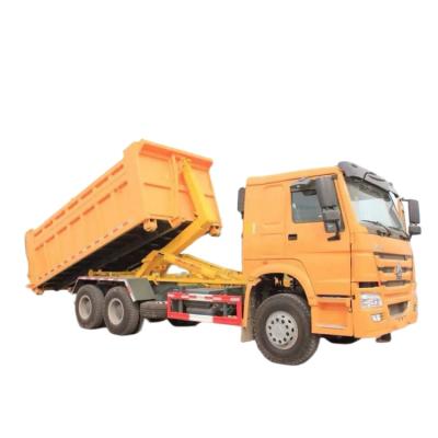 China 6X4 Sinotruk 25T gancho elevador camión de basura grande en venta