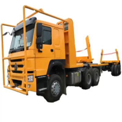 China 6x4 6x6 10x4 430 PS 40 Tonnen Holzlastwagen hohe Ladekapazität SINOTRUK HOWO für Holzholzwaldtransport zu verkaufen