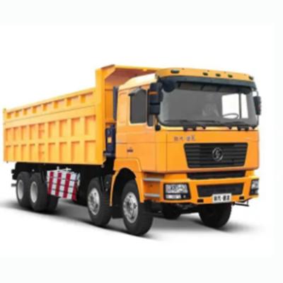 China SHACMAN F3000 8 X 4 12 Wheeler Load 60 Ton Tweedehands Trucks Building Muck Mining Gold Dump Cargo Truck Voor Afrika Te koop