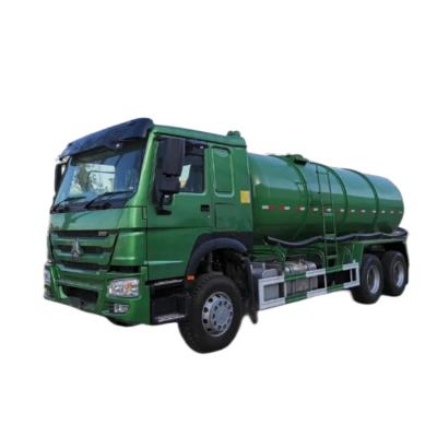 Chine SINOTRUK HOWO Chariot d'aspiration des eaux usées 6x4 16m3 18cbm à vendre