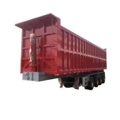 Cina 4 ASSI Tipper Semi Trailer Maximum Load 50ton in vendita