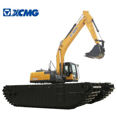 China Excavadora hidráulica pequeña de 20T XCMG XE215S Excavadora de dragas anfibias en venta