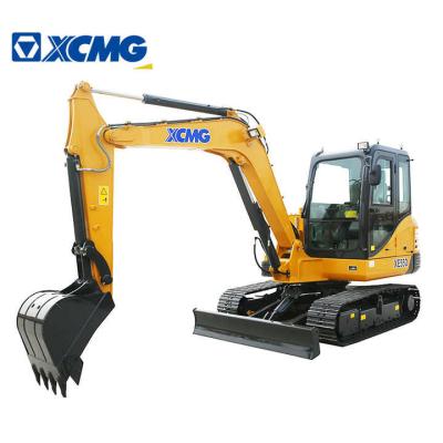 China XE55DA XCMG Hydraulischer Crawler Bagger 5 Tonnen Mini Farm Garten Dieselbagger zu verkaufen