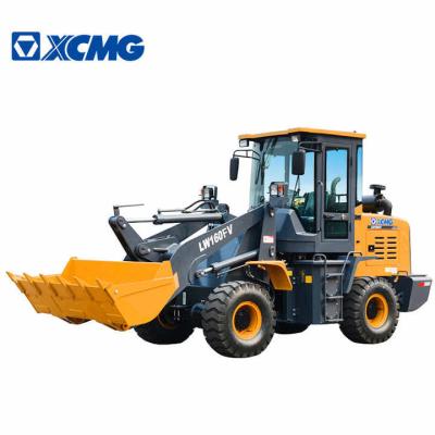 China LW160FV XCMG Cargador de ruedas de 1,6 toneladas con motor Yunnei Mini Cargador articulado en venta